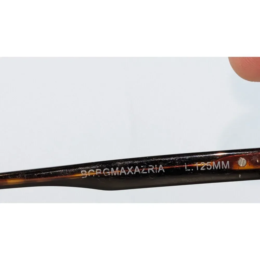 BCBG Max Azria Eyeglass Frames Women Tortoise 52-17-125 CV Elastic No Lenses